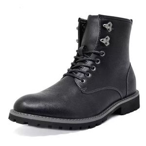 Men's Boots Bruno Marc Black Size 9.5 US